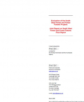 Evaluation of the South West Forest and Forest Futures Projects: Joint Report on South West Forest and Forest Futures (Final Report)